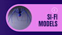 low poly 3d models for games, the web, and animation