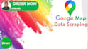 do scrap data from google map, websites, linkdin
