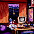 create lofi aesthetic pixel art animation