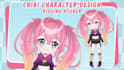 create chibi live2d vtuber model commission rigging for live2d and vtuber