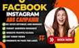 setup and manage facebook ads campaign for leads and sales