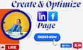 create and set up social media business page and account