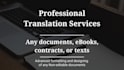 provide english translation of your documents, ebooks, contracts
