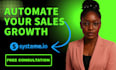 create systeme io sales funnel, systeme io landing page online course website