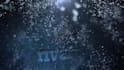 create under blue water animated logo video intro