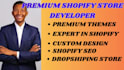 revamp the shopify website shopify store and redesign store