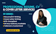 write and upgrade your resume, CV, cover letter and linkedin