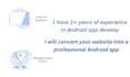 convert website to professional android app