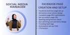 create, set up and manage your facebook business page
