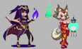 design 8bit,16bit,32bit retro game assets, pixel art characters and lofi gifs