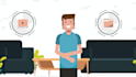 create 2d animated explainer video for your new business