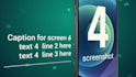 make 3d realistic mobile app promo