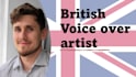 provide you with a british male voice over talent