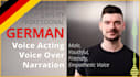 record professional german voice over , friendly empathetic voice