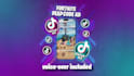 make you a tiktok video ad for your fortnite map and code