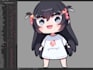 design a chibi live2d vtuber model and rigging for streamers
