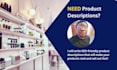 write catchy product and category descriptions in few hours