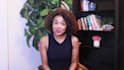 create a friendly spokesperson video in a natural background