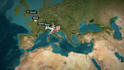 create plane travel route map animation for vlogs and video