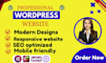 design and recreate responsive wordpress website