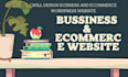 design business and ecommerce wordpress website