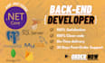 develop asp dot net core mvc,  dot net developer services for web API, rest API