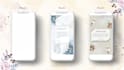 create elegant digital wedding invitation videos