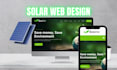 design high converting solar energy website for renewable companies
