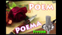 read a poem in deep voice, romantic spanish