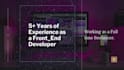 be your html, CSS, bootstrap, and javascript developer