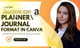 do pro amazon kdp journal or planner format in canva, journal, book publishing
