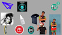 create a 3d rotating logo gif animation spin loop for nft