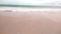 write your birthday wish on the beach as video