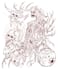 draw amazing dark art illustration for your merch