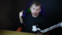 create a podcast style video