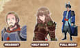 draw your custom dnd dungeons and dragons character