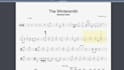 create a drum chart PDF transcription
