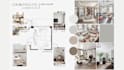 create interior design mood board with shopping list