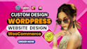 design wordpress website, create business website and development expert