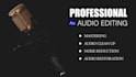 fix audio editing, clean up, noise reduction, and restoration