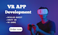 develop VR app or game in oculus quest using unity 3d