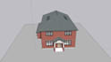 high quality 3d architectural model in sketchup