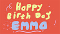 animates custom typography animation frame by frame