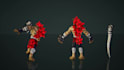 make a textured 3d model with your concept