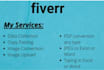 do data entry, data collection, internet research, PDF convert, copy paste