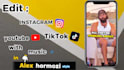 edit instagram reels with caption music and graphics