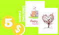 create invitation, greeting, birthday and wedding cards