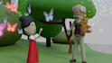 create 3d cartoon characters in blender