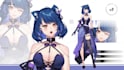 draw live 2d vtuber model, live 2d rigging, facerig, vtuber commission