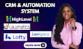 automate gohighlevel, lawmatics, lawlytics, lofty, clio workflows